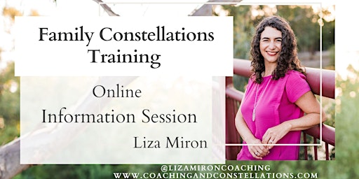 Family Constellation Training - Online  Information Session