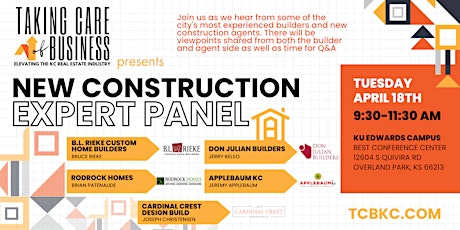 Expert Agent Panel - New Home Construction