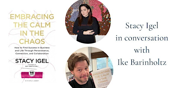 Author Event! Stacy Igel with Ike Barinholtz