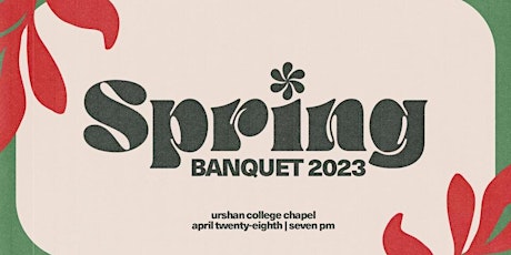 Imagem principal de Spring Banquet 2023