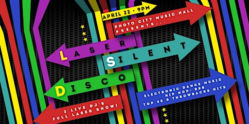 Silent Disco Saturday - Laser Show Edition!