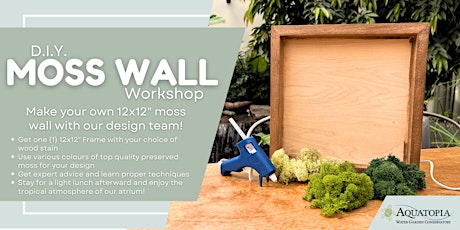 Create Your Own Moss Wall Workshop