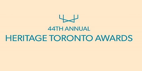 2018 Heritage Toronto Awards