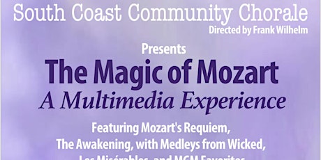 SCCC presents "The Magic of Mozart, A Multimedia Experience"