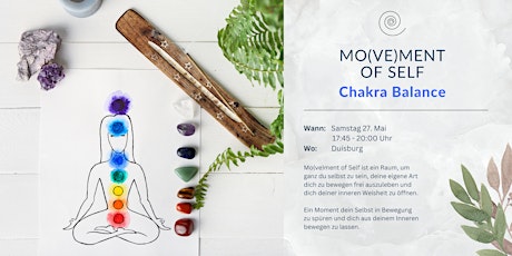 Mo(ve)ment of Self - intuitives Chakra-Balancing in Bewegung/ Duisburg