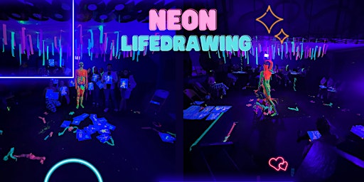 Neon Life Drawing