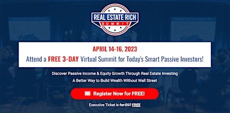 Virtual Summit for Today's Smart Passive Investors! (Free)