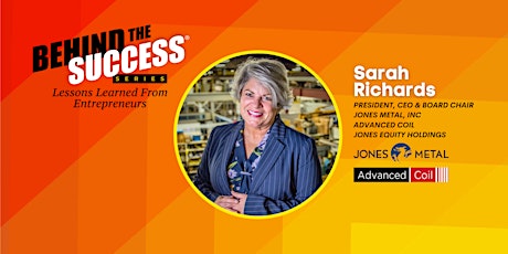 Behind the Success Series: Sarah Richards