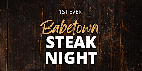 Babetown Steak Night primary image