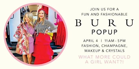 FREE Fun and Fashionable Buru Pop up