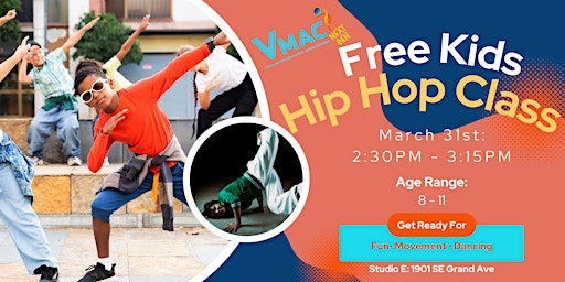 Free Kids  Hip Hop / Breaking Dance Class