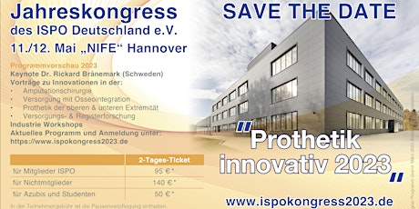 Jahreskongress ISPO Deutschland e.V. 11./12. Mai 2023 Hannover