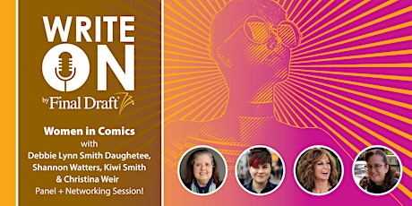 The Final Draft Write On Q&A/Meetup: Women in Comics primary image