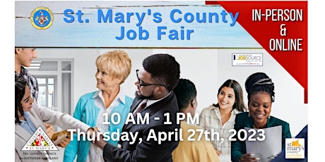ST. MARY'S COUNTY JOB FAIR BUSINESS REGISTRATION