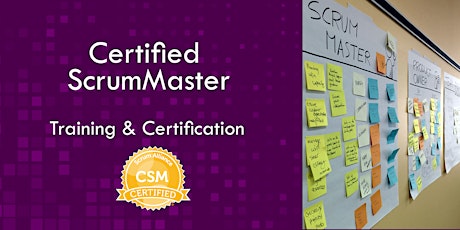Certified Scrum Master CSM class  (Dec 6-7-8)