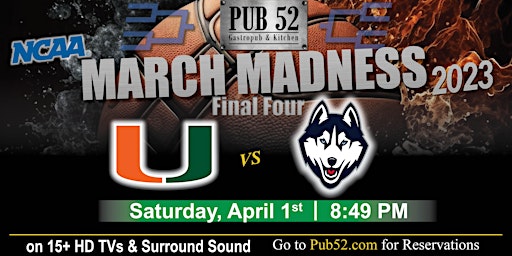March Madness Final Four UM vs UConn