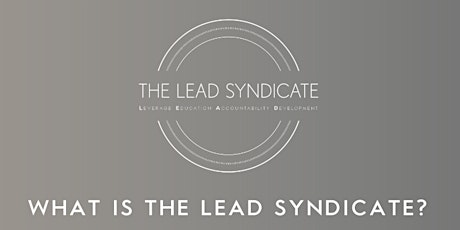 The Lead Syndicate Launch
