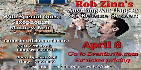 Rob Zinn's "Anything Can Happen" CD Release Concert