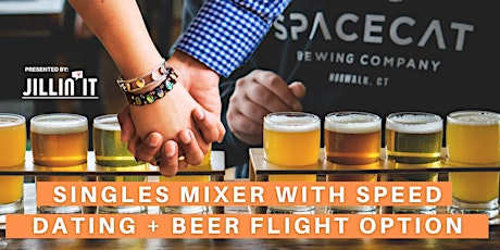 Singles Mixer with Speed Dating + Beer Flight Option (30s-40s) primary image