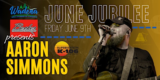 June Jubilee's Country Concert - Aaron Simmons