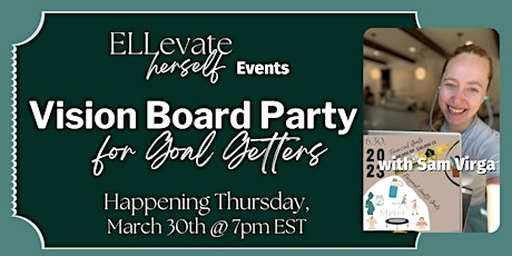 Vision Board Party for Goal Getters