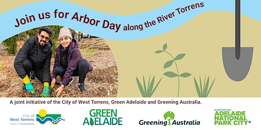 Join us for Arbor Day along the River Torrens primary image