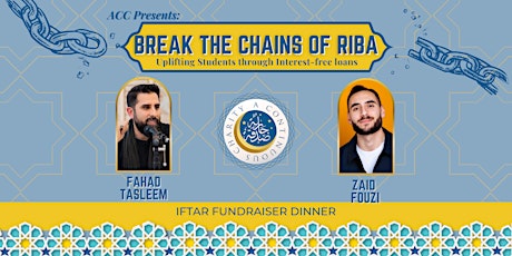 Invitation to Break the Chains of Riba - Houston Iftar