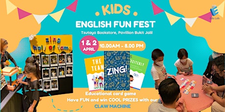Kids Fun Fest! Boost your child's English in just 20 minutes of FUN
