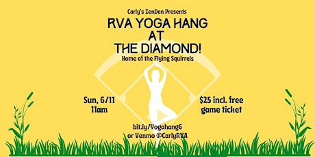 RVA Yoga Hang returns to The Diamond!