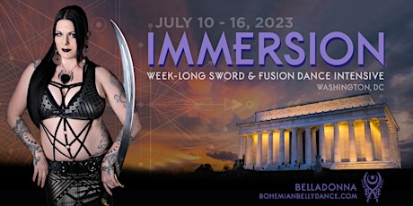 IMMERSION- 7 day sword and fusion dance intensive with Belladonna