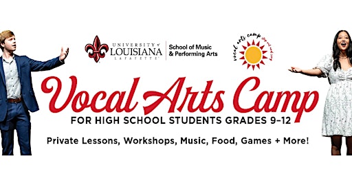 UL Lafayette Vocal Arts Camp 2023 primary image