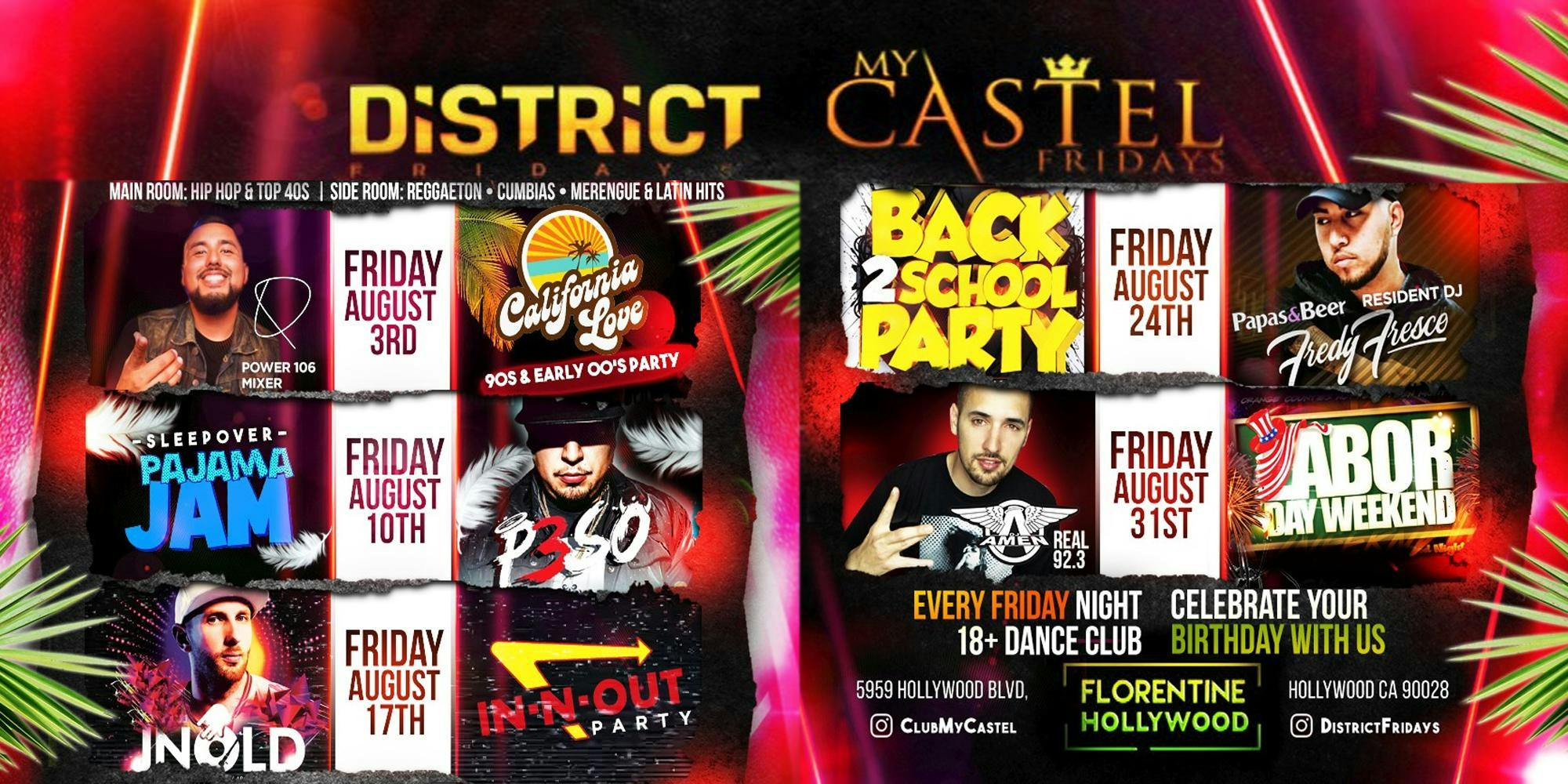 District Fridays: Back 2 School with Papas & Beer Resident DJ Fredy Fresco