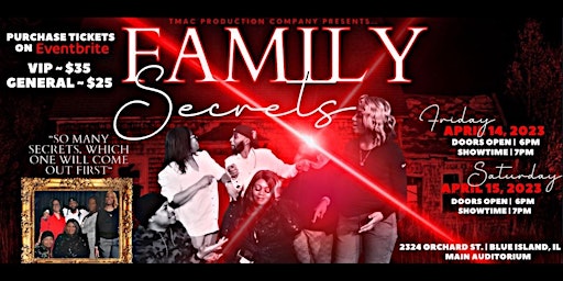 Family Secrets Stage Play
