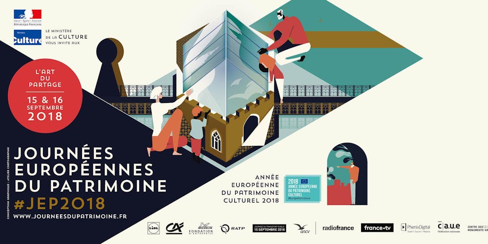 Résultat de recherche d'images pour "journées du patrimoine 2018 france"