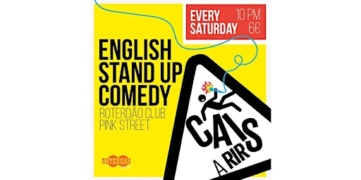 Cais A Rir April 1st  - Stand Up Comedy IN ENGLISH at Roterdão