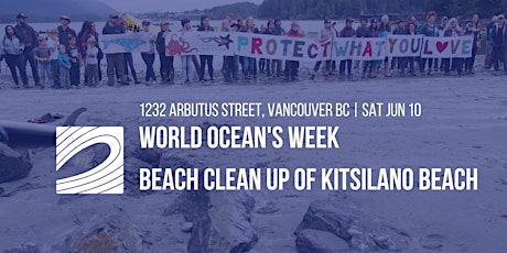 Image principale de World Ocean's Week - Surfrider Cleanup at Kitsilano Beach