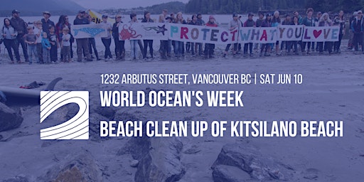 Hauptbild für World Ocean's Week - Surfrider Cleanup at Kitsilano Beach