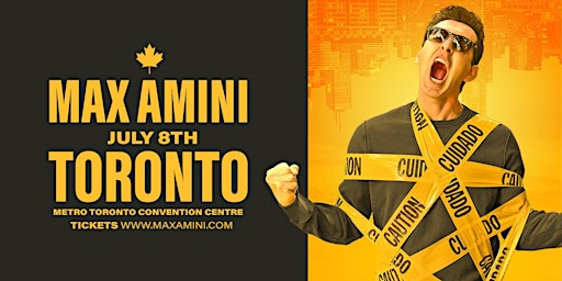 Max Amini Live in Toronto - 2023  primärbild