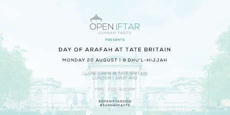Open Iftar: Day of Arafah at Tate Britain primary image