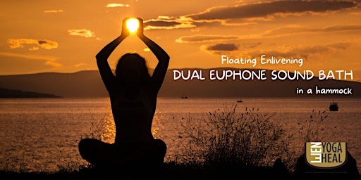 Floating Enlivening DUAL EUPHONE SOUND BATH in a hammock primary image