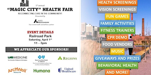 FREE!  Citywide "Magic City" Health fair