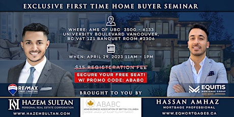 First Time Home Buyer Seminar - The Arab Business Association of BC