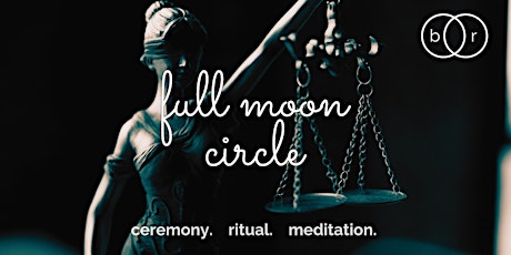 Libra Full Moon Circle: Meditation + Ritual + Sharing + Tarot primary image