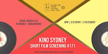 Hauptbild für Kino Short Film Screening #171