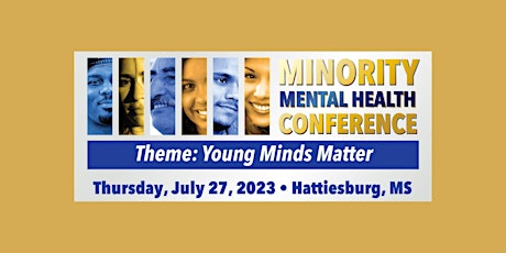 Hauptbild für NAMI Mississippi's 2023 Minority Mental Health Conference