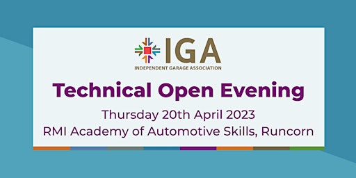 IGA Technical Open Evening