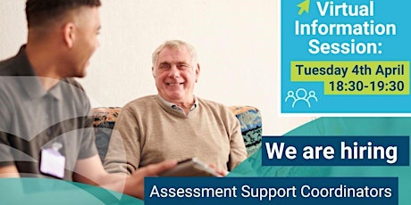 FREE Virtual (informal) Information Event: Assessment Support Coordinators