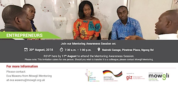 Entrepreneurs: Experience the Power of Mentoring with GIZ & Mowgli