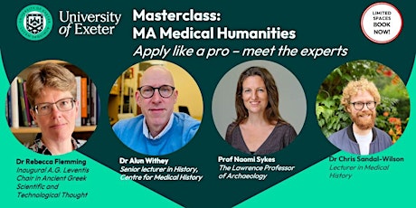Masterclass Medical Humanities - Applying and Funding