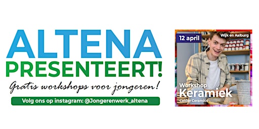 Workshop Keramiek - Altena Presenteert!